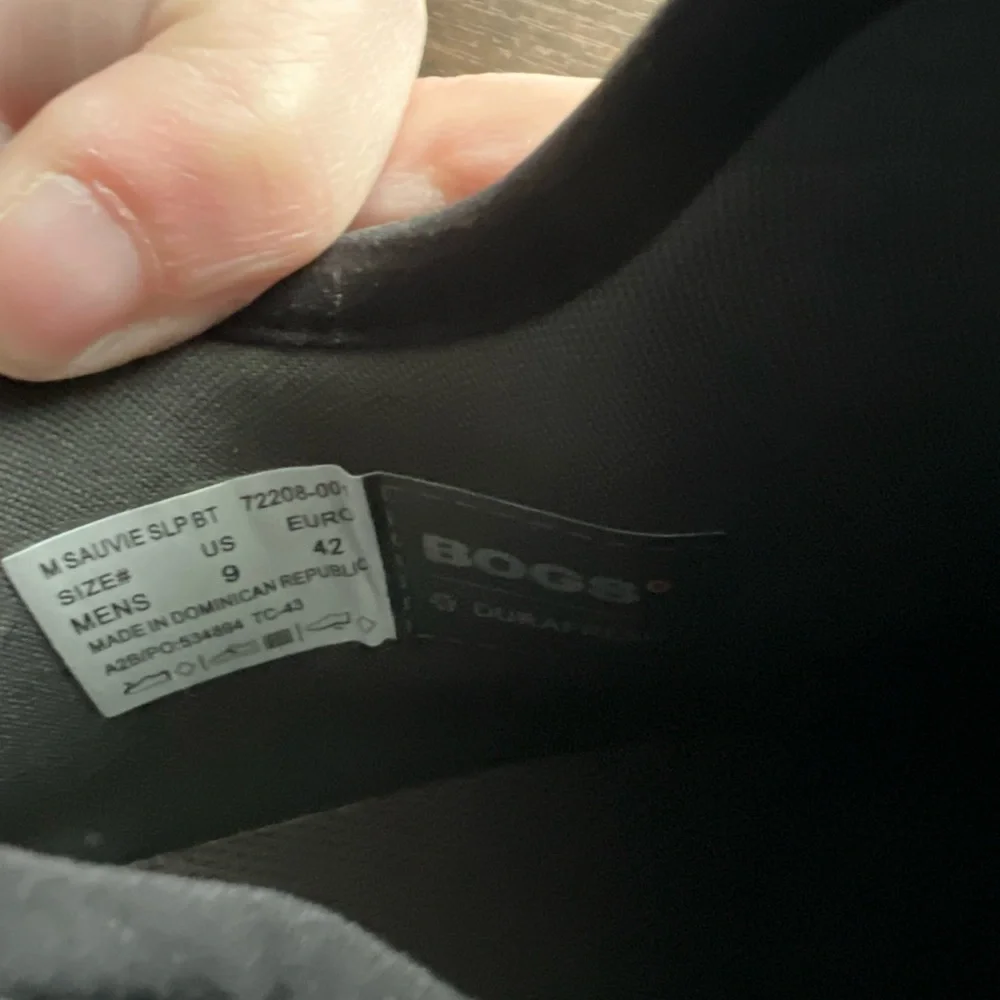 Bogs Sauvie Slip-On Waterproof Work Boots - Men's Size 9 - Picture 8 of 10